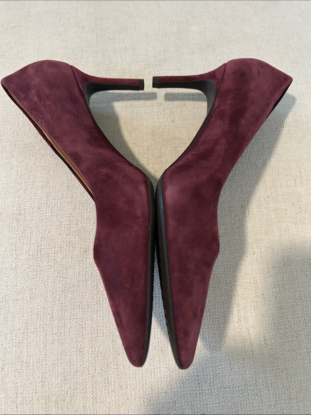 Cole Haan The Go-To Janey Pointed Toe Pump, Burgandy Suede, Size 9, NWOT - Picture 4 of 10